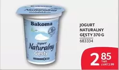JOGURT NATURALNY GĘSTY 370 G 683334