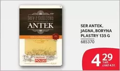 SER ANTEK, JAGNA, BORYNA PLASTRY 135 G 685370