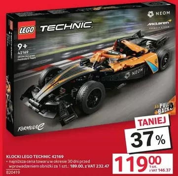 Lego - KLOCKI LEGO TECHNIC 42169