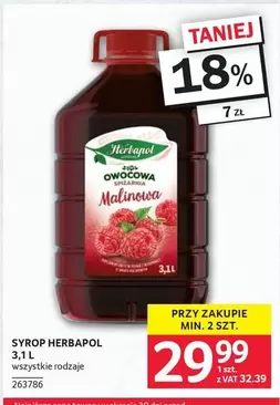 SYROP HERBAPOL wszystkie rodzaje