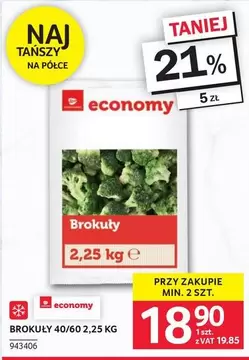 BROKUŁY 40/60 2,25 KG