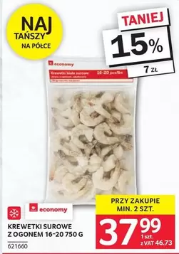 KREWETKI SUROWE Z OGONEM 16-20 750 G 621660