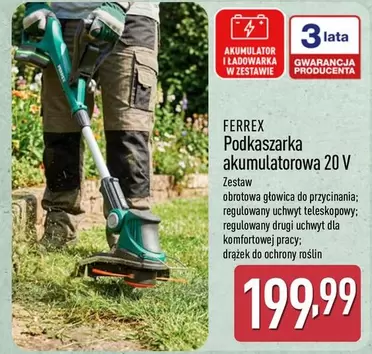 Podkaszarka akumulatorowa 20 V