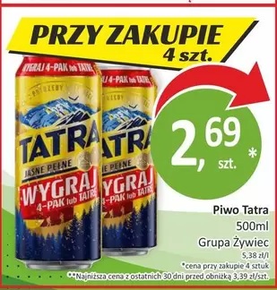 Piwo Tatra 500ml