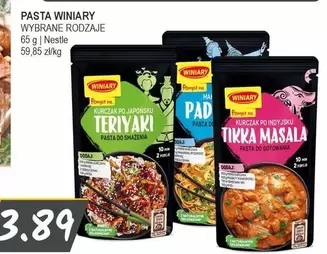 PASTA WINIARY WYBRANE RODZAJE