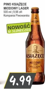 PIWO KSIĄŻĘCE MIODOWY LAGER