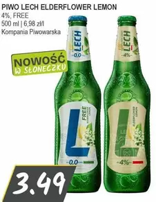 Lech - PIWO LECH ELDERFLOWER LEMON