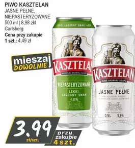 PIWO KASZTELAN JASNE PEŁNE, NIEPASTERYZOWANE