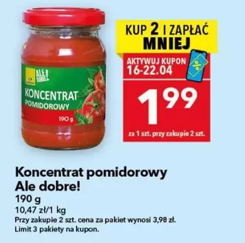 Ale - Koncentrat pomidorowy