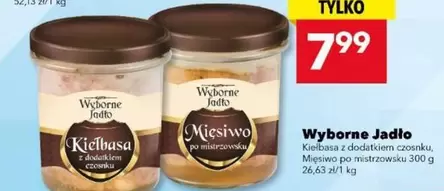 Kielbasa z dodatkiem czosnku, Mięsiwo po mistrzowsku