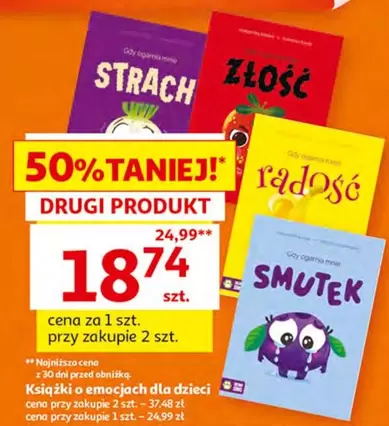 Książki o emocjach dla dzieci