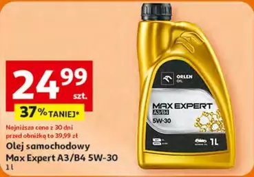 Olej samochodowy Max Expert A3/B4 5W-30