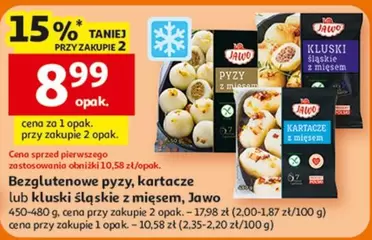 Bezglutenowe pyzy, kartacze lub kluski śląskie z mięsem