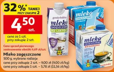 Mleko zagęszczone bez laktozy