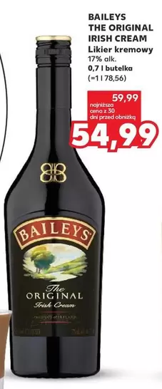 THE ORIGINAL IRISH CREAM Likier kremowy