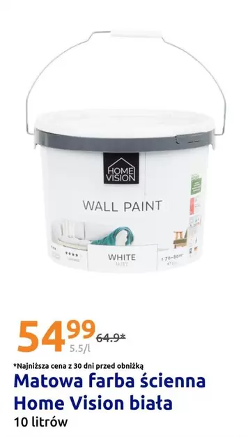 Matowa farba ścienna