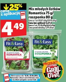 Mix -  młodych listków Romantica