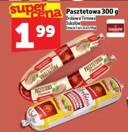 Pasztetowa 300 g Drobiołowa Firmowa Sokotów