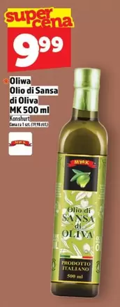 Oliwa Olio di Sansa di Oliva MK 500 ml