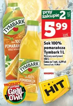 Sok 100% pomarańcza