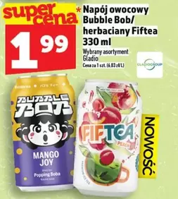 Bubble - Napój owocowy  Bob / herbaciany Fiftea