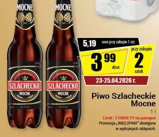 Piwo Szlacheckie Mocne