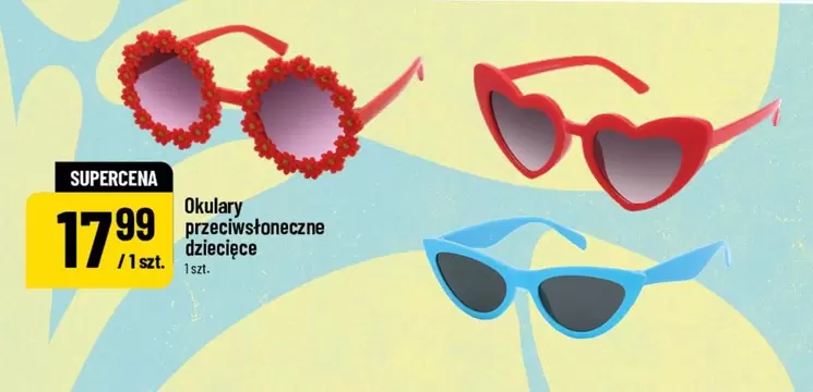 Okulary przeciwsłoneczne dziecięce