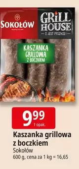 Kaszanka grillowa z boczkiem