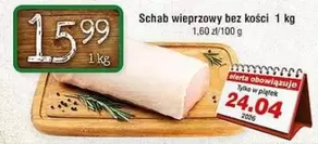 Schab wieprzowy bez kości