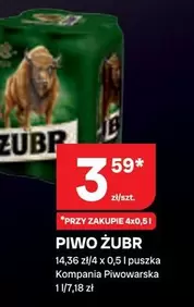 PIWO ŻUBR