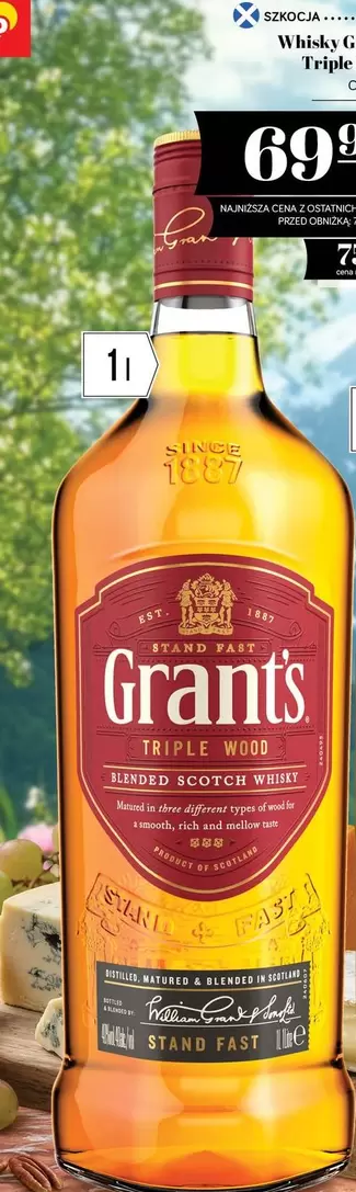 Grant's Triple Wood Blended Scotch Whisky