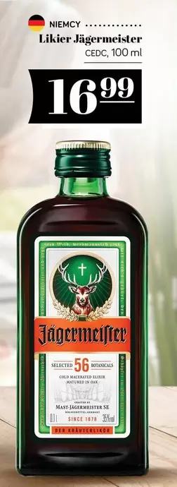 Likier Jägermeister CEOC, 100 ml