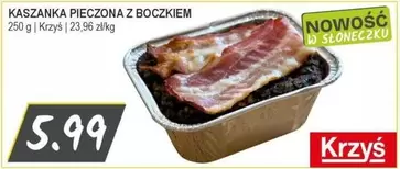 KASZANKA PIECZONA Z BOCZKIEM