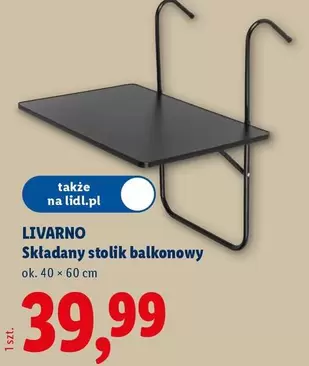 Ok - Składany stolik balkonowy