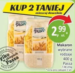 Makaron wybrane rodzaje