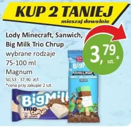 Minecraft - Lody , Sanwich, Big Milk Trio Chrup