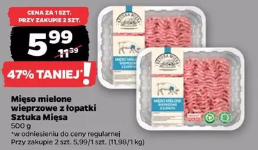 Mięso mielone wieprzowe z łopatki