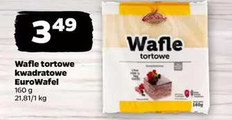 Wafle tortowe kwadratowe EuroWafel