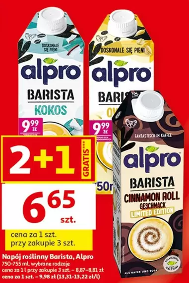 Bari - sta Kokos, sta Cinnamon Roll Geschmack