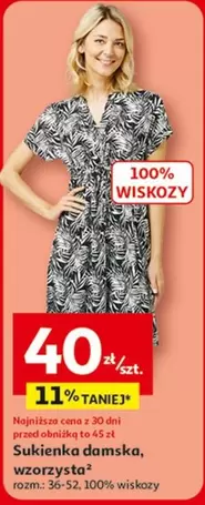 Sukienka damska, wzorzysta