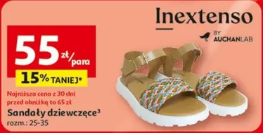 Sandały dziewczęce