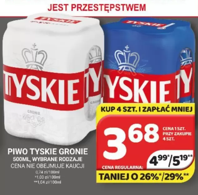 PIWO TYSKIE GRONIE