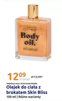 Olejek do ciała z brokatem