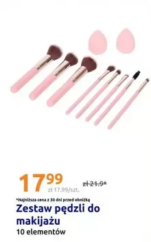 Zestaw pędzli do makijażu