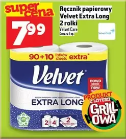 Ręcznik papierowy Velvet Extra Long 2 rolki