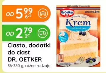 Ciasto, dodatki do ciast