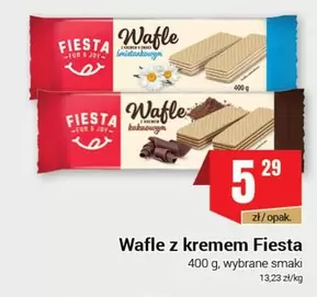 Wafle z kremem