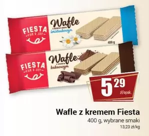 Wafle z kremem