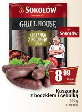 Kaszanka z boczkiem i cebulką