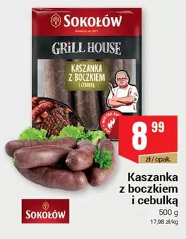 Kaszanka z boczkiem i cebulką